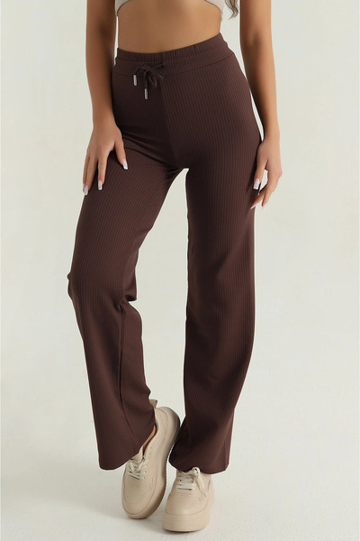 Rouge İçi şardonlu fitilli pantolon