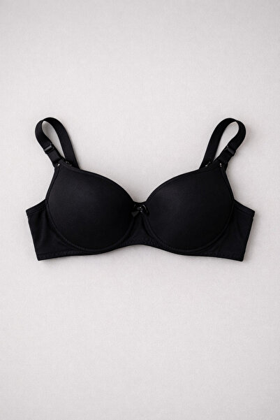 serenna wear Women's Black Padded Padded Underwire Bra