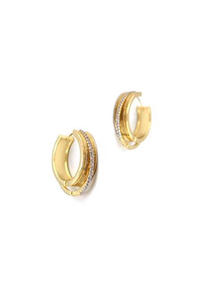 toyigoo Hoop Earrings - Gold