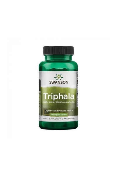 SWANSON Triphala, 500mg 100 Capsule