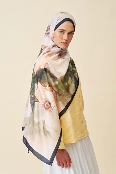 İpekhan Jardin Secret Collection Soft Shawl 3063-01