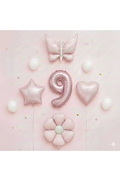 ÇITIPITISTORE Set pentru petrecerea de ziua de naștere cu baloane din folie c...