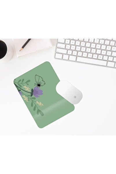 FenerciHediyelik لوحة ماوس مع مسند للمعصم من سلسلة "Elegance of Flowers