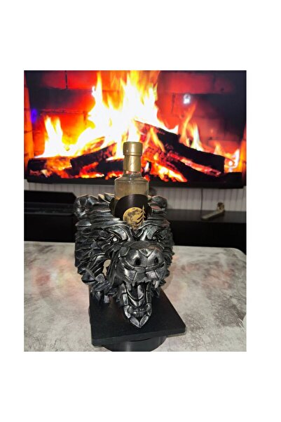 İncomparable Home Premium Ayı Figür Dekoratif Kırılmaz Hediyelik Şişe Standı ...