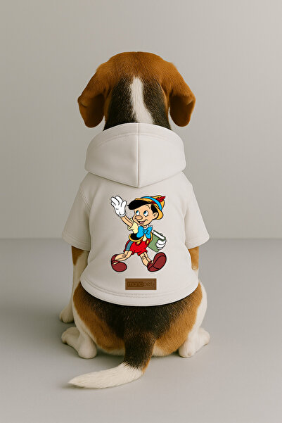 Monopetz Printed Inside Fleece Dog and Cat Clothing & Dress - White Color K H...