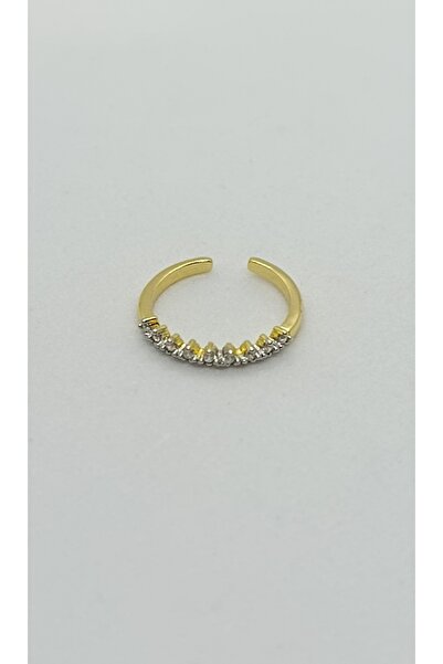 ndjewelry Gold Sparkle Joint Ring