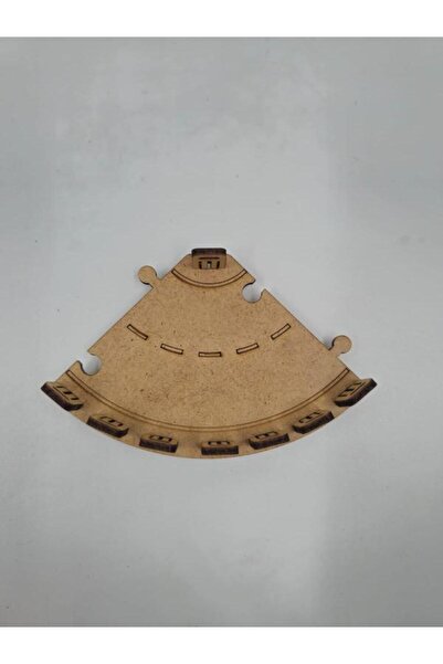 Mu Art Ahşap 10 Adet Oyuncak Araba Yarış Pisti, Araç Parkuru Eğitici Yol Seti...