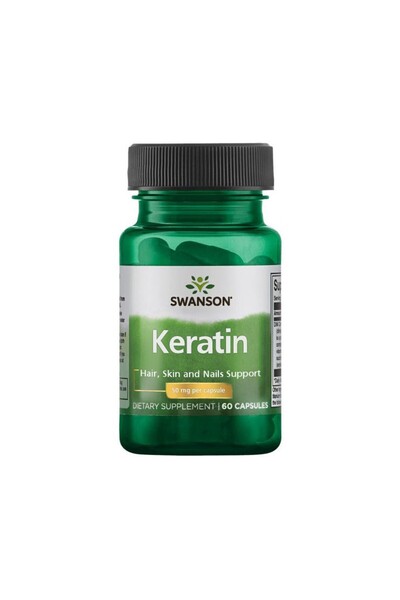 SWANSON Keratin 50 Mg 60 Capsule