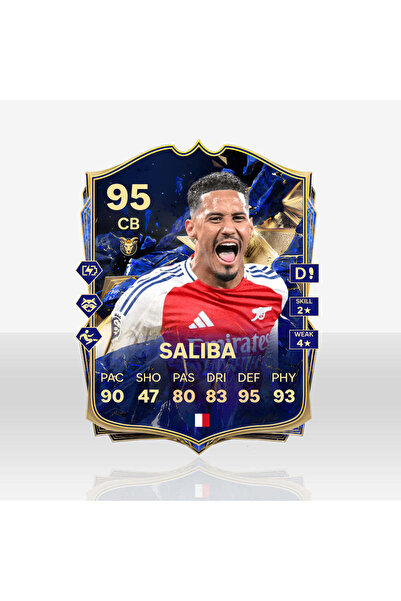 11GOATS TOTY FC 25 - Saliba