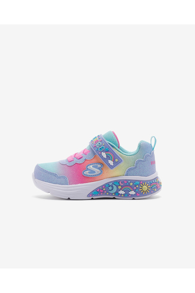 SKECHERS MY DREAMERS Küçük Kız Çocuk Mavi Işıklı Spor Ayakkabı 303157N LBMT