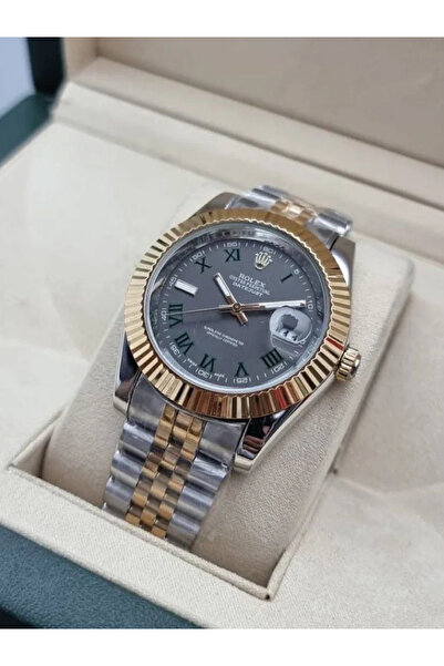 CN Luxury two-tone men's watch with a classic, elegant design