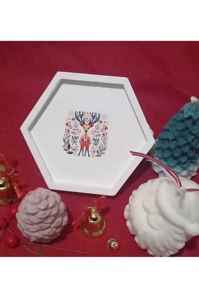 lumina candless handmade i burn for you New Year Nordic Christmas Winter Themed Decorative/ Special Series Gift Plate