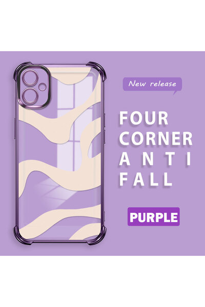 Hontinga حافظة متوافقة مع هاتف سامسونج جالاكسي A05، حافظة هاتف من السيليكون ا...