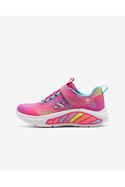 SKECHERS Rainbow cruisers - rainbow reflectin big girl pink sports shoes 3037...