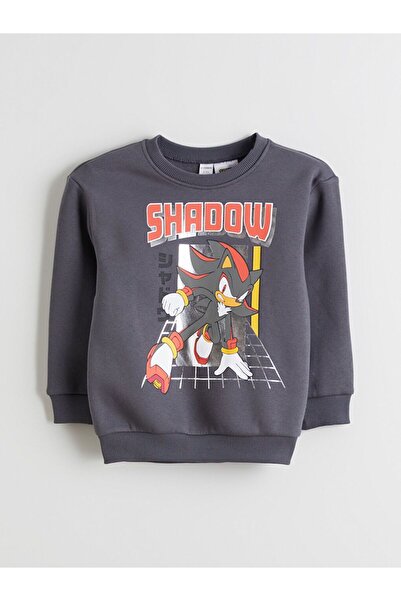 LC Waikiki LCW Kids Sonic cu imprimeu Hanorac gros pentru băieți tricou