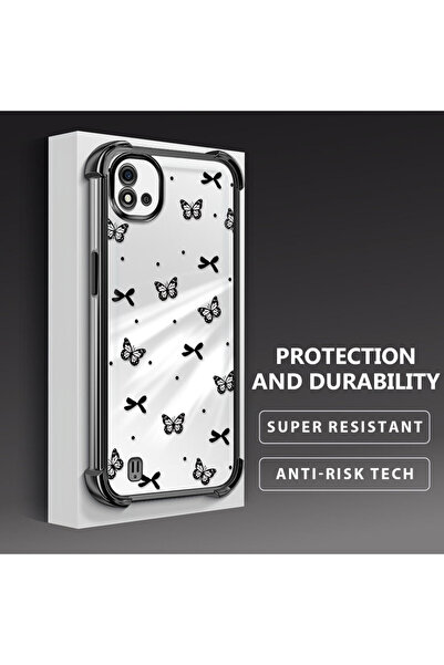 Hontinga حافظة هاتف شفافة من السيليكون الناعم متوافقة مع هاتف Realme C11 2021...