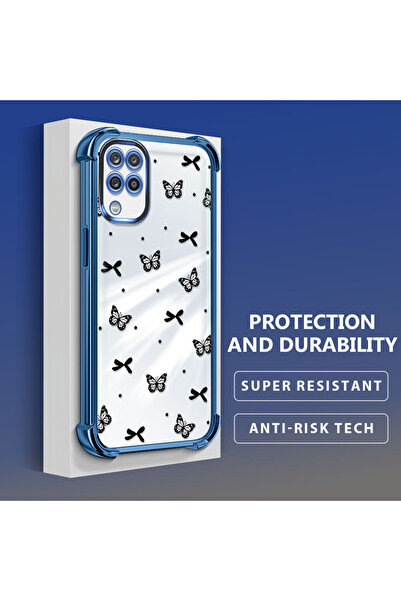 Hontinga حافظة هاتف شفافة من السيليكون الناعم متوافقة مع هاتف سامسونج جالاكسي...