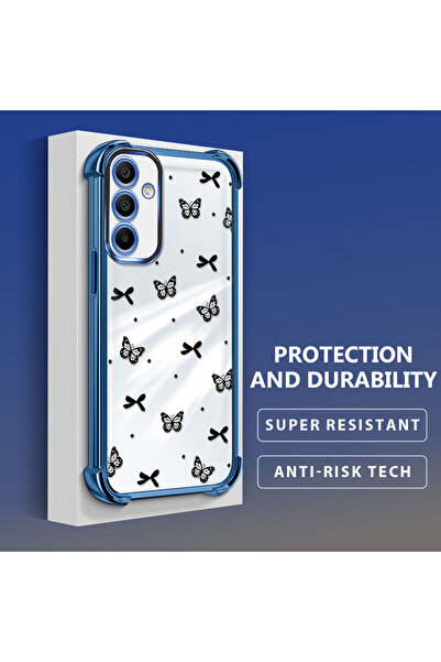 Hontinga حافظة هاتف شفافة من السيليكون الناعم متوافقة مع هاتف سامسونج جالاكسي...