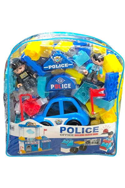 Toybox City Police Station Building Blocks Children Puzzle Building Block Toys