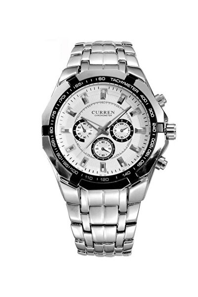 Curren Men's Waterproof Analog Watch WT-CU-8084-W