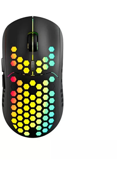 CANYON Mouse optic GMW-18 RGB LED USB fără fir negru