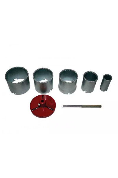 Raider Set of core bits for ceramic tiles 157714 diameter 33-83 mm