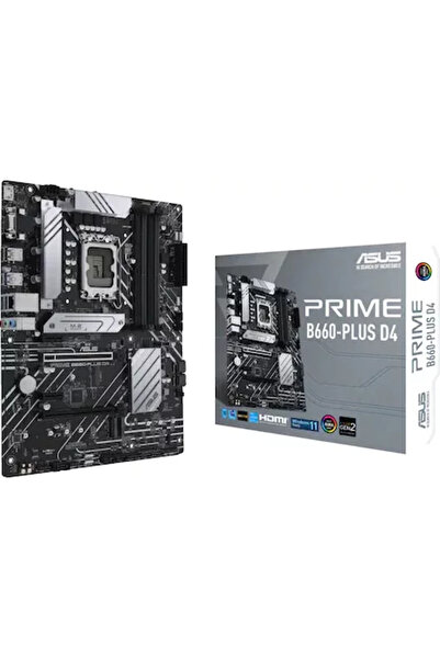 ASUS Placa de baza PRIME B660-PLUS D4 DDR4 Socket 1700
