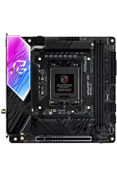 ASROCK B860I LIGHTNING WIFI LGA1851 2xDDR5 128GB Mini-ITX WiFi Bluetooth moth...