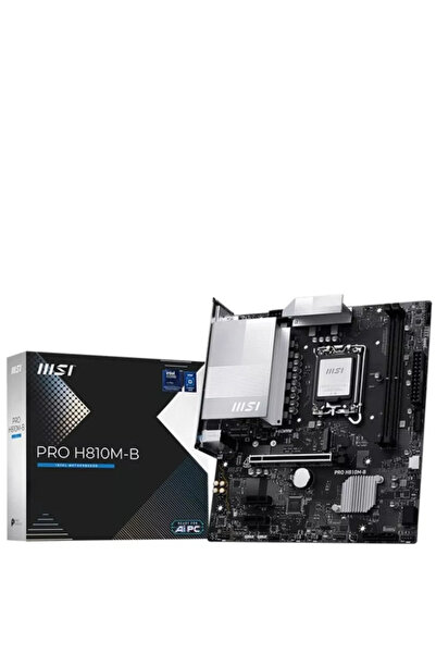 MSI Placa de baza PRO H810M-B Socket 1851 mATX