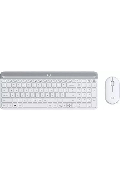 logitech Kit Tastatură Mouse Wireless MK470 Alb