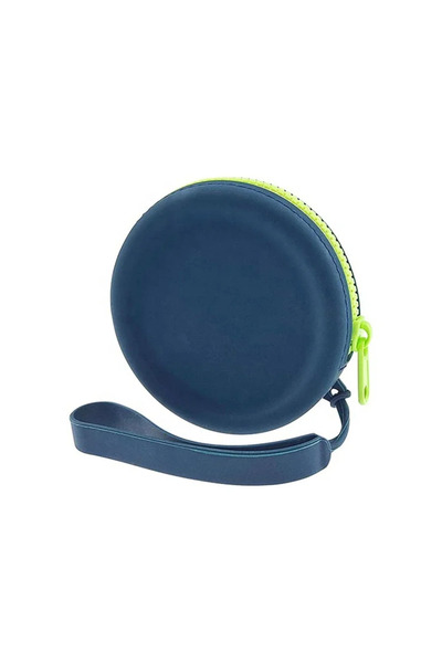 choice2 Blue Dog Treat Training Pouch, Portable Silicone Dog Food Treat Pouch with Lanyard and Hook for Outd