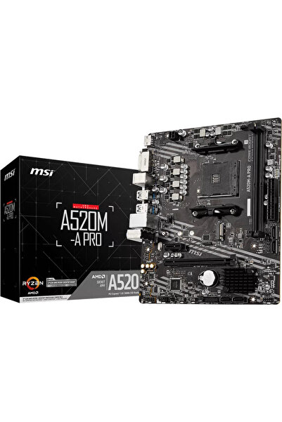 MSI Placa de baza A520M-A PRO DDR4 mATX socket AM4