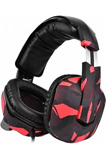 SOMIC Casti Gaming G909JD USB Negru-Roșu
