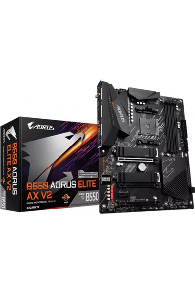 Gigabyte Placa de baza B550 AORUS ELITE AX V2 Socket AM4