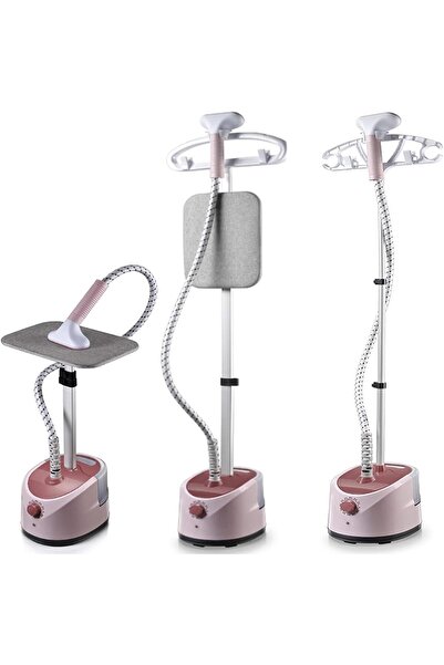 Miskat Trading مكواة بخار للملابس بقوة 2000 واط مع طاولة كي قابلة لتعديل الار...