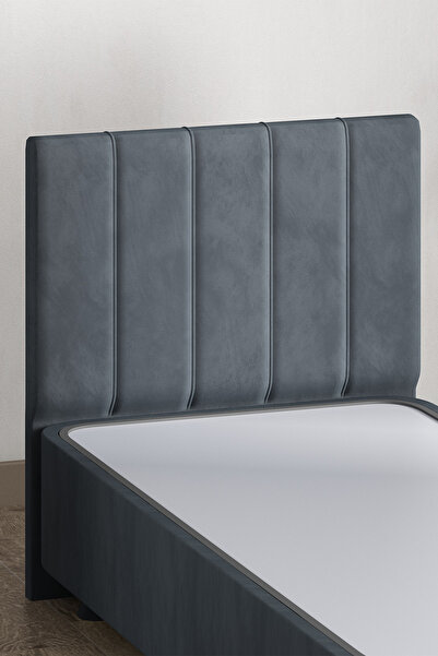 Mobpazar Başlık Kılıfı, Lavinya Yatak Başlık Kılıfı Antrasit