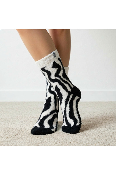 Şerif Cosy - Tüylü - Uyku Çorabı 1 Çift