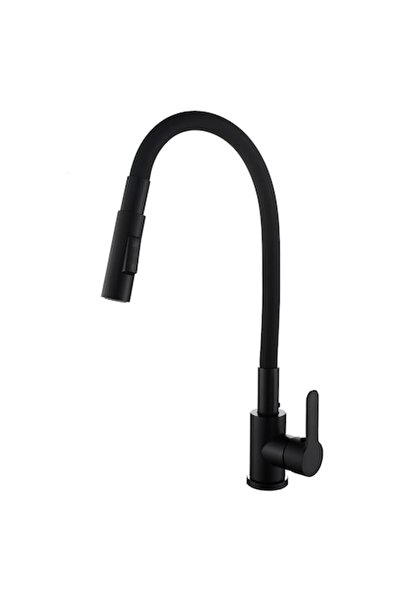 Gamma Robinet pentru chiuvetă de bucătărie cu gura de scurgere flexibilă, ala...