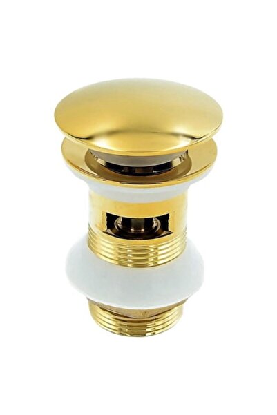 Spis Design Sifon auriu cu preaplin, G 1 1/4", auriu lucios