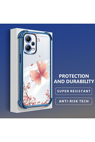 Hontinga حافظة هاتف شفافة من السيليكون الناعم متوافقة مع هاتف Xiaomi Poco X5 ...