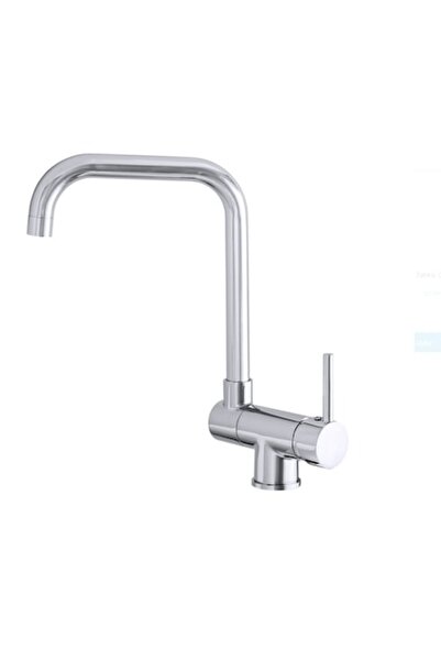 Gamma Kitchen faucet, high folding swivel spout for window, chrome finish