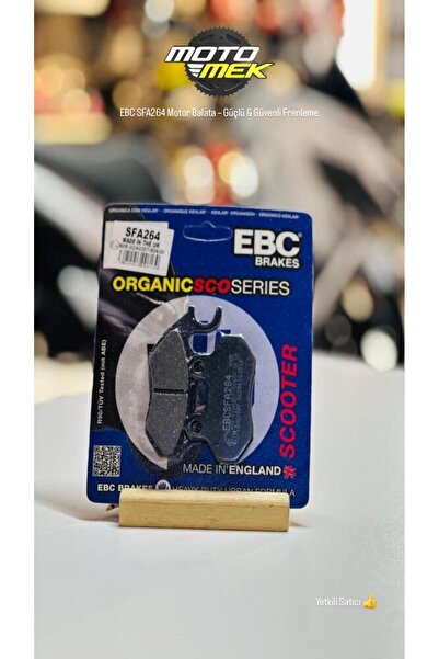 Motomek SYM JET X 125 24-25 EBC SFA264 Motor Balata – Güçlü & Güvenli Frenleme