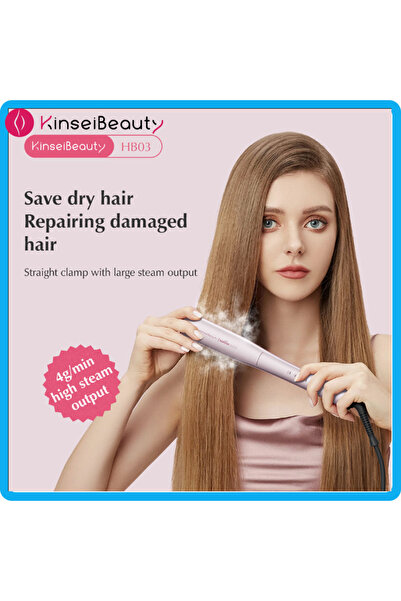 KINSEI BEAUTY New Steam Straightener with Air Suspension Antiscald Long-lasti...