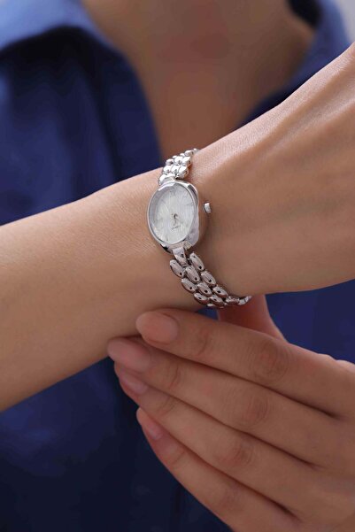 Ayno Damla Form Silver Women's Wristwatch