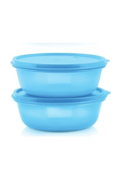 MACON SS Bowl 1.5L, Aqua Blue - Airtight & Leak-Proof Food Container