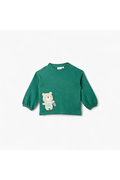 Juniors Bear Applique تي شيرت