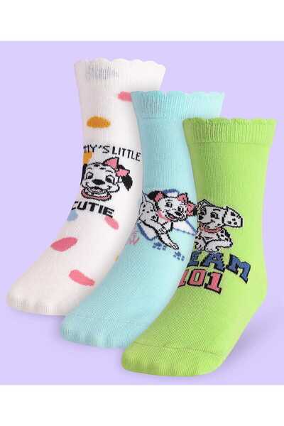 Cute Walk by Babyhug Disney جوارب غير محبوكة من نوع تيري دالماتيان (عبوة من 3...