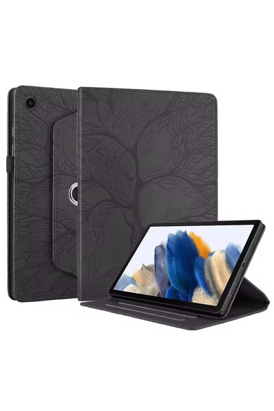 Lukione متوافق مع Samsung Galaxy Tab A9/A11 8.7 بوصة (2025) حامل قابل للطي بزاوية دوران 360 درجة