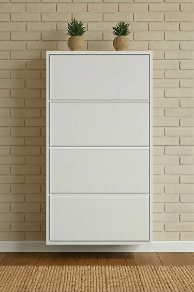 Metalium Concept 4'lü (Dörtlü) Metal Ayakkabılık Beyaz