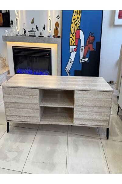 BEC33 Modern TV Stand - 160 cm - Contemporary Wooden Design